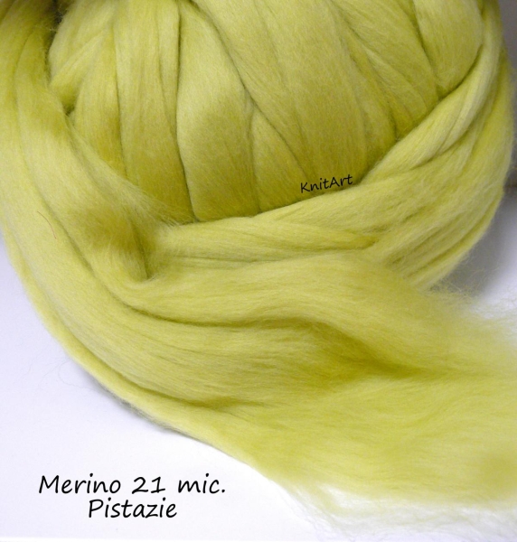 Uni Merino Pistazie Grün